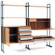 Free standing wall unit by 'Val Dera', Italy 1950's