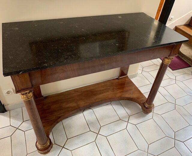 Mahogany Empire era console