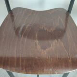 Lot 4 industrial bar stools 70s