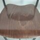 Lot 4 industrial bar stools 70s