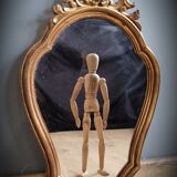 Ornate golden mirror 40x24