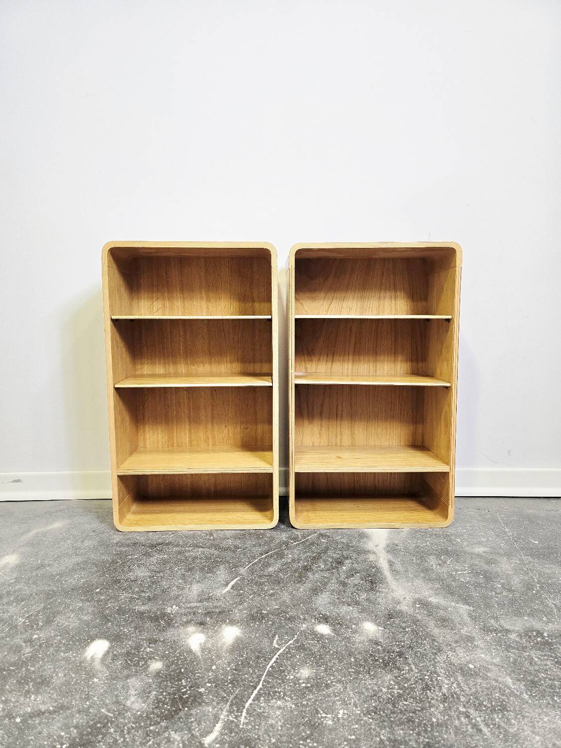1980s wooden wall unit