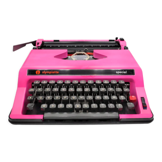 Typewriter Olympiette Special Sakura pink revised ribbon new