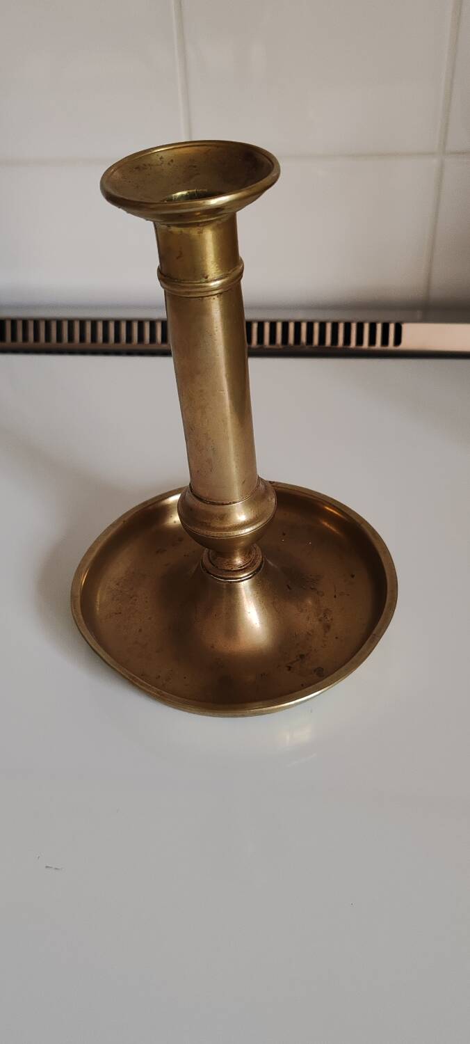 Bougeoir vintage en laiton