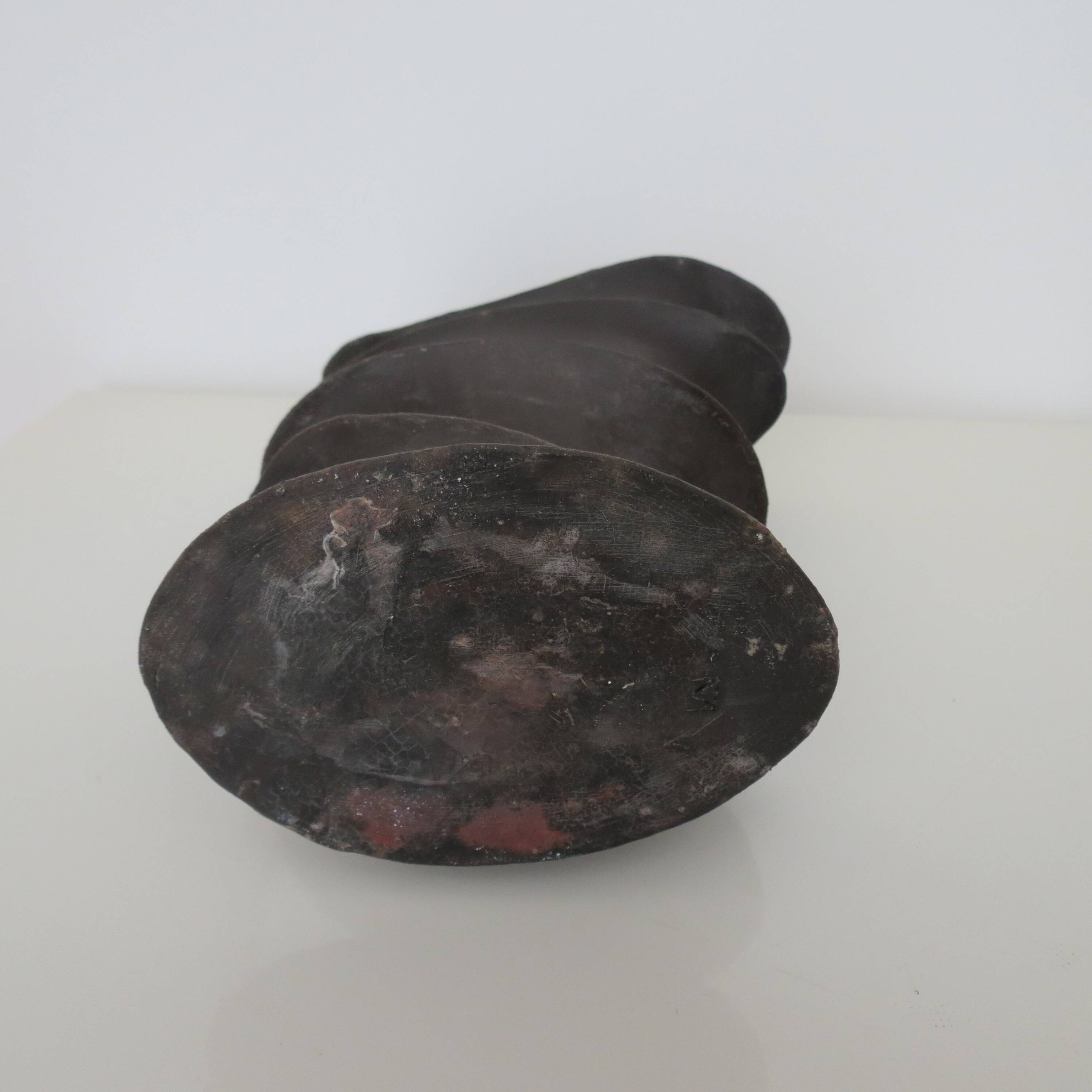 Vase sculptural de forme libre des années 1970