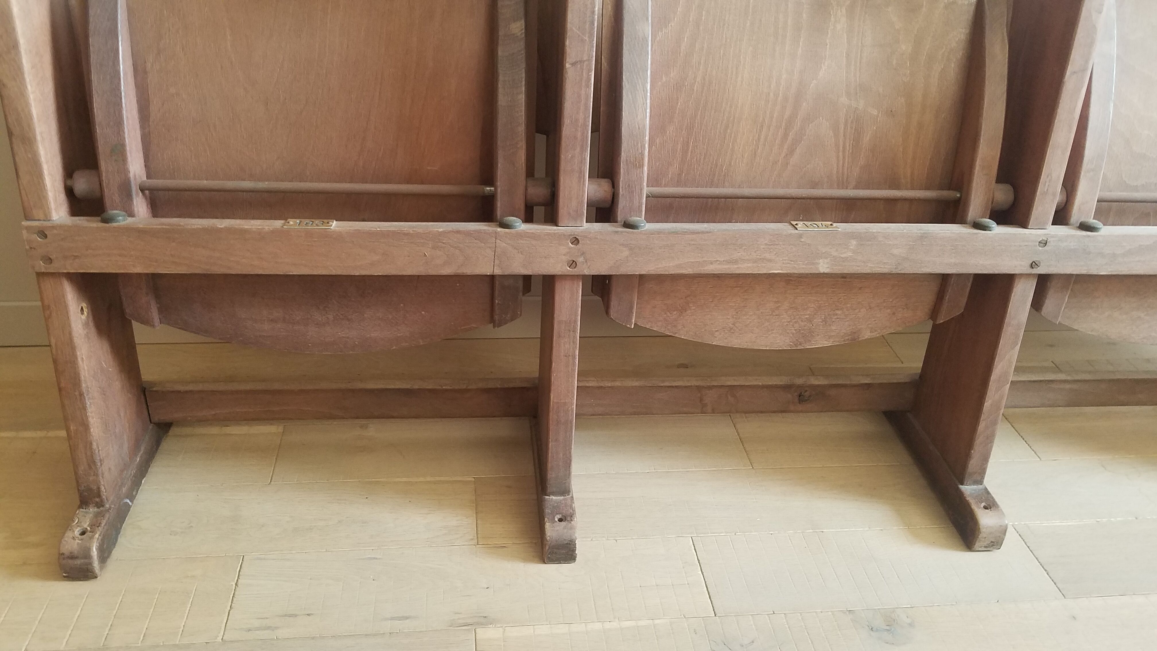 German theatre bench