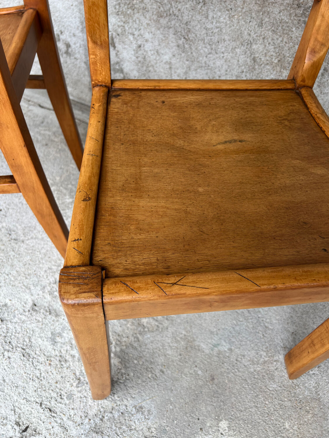 2 vintage bistro chairs