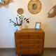 Beautiful vintage chest of drawers in honey oak