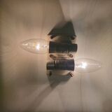 2 Doria wall lights