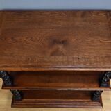 Oak serving table, Louis XIII style – early 20th century
