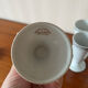 Lot of 10 Limoges porcelain mazagrans.