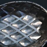 Silver-plated pineapple pocket emptier