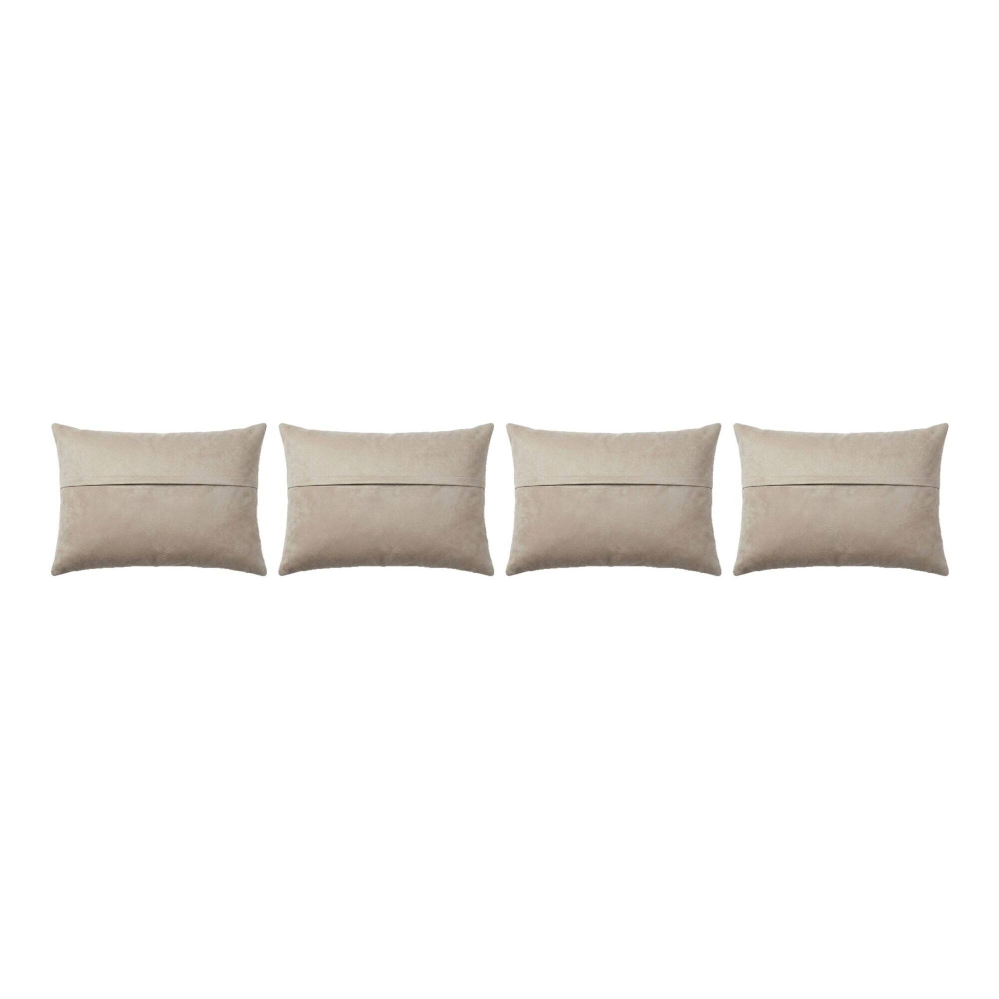 Set of 4 vintage kilim cushion covers 37x61 cm