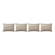 Set of 4 vintage kilim cushion covers 37x61 cm