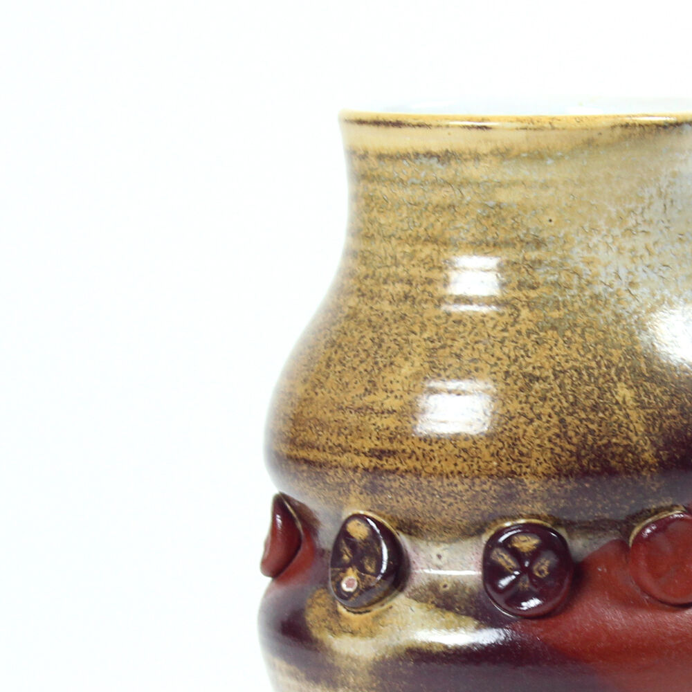 Vase en céramique du milieu du siècle, Tchécoslovaquie des années 1960