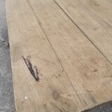 Farmhouse table turned foot and light wood 250cm
