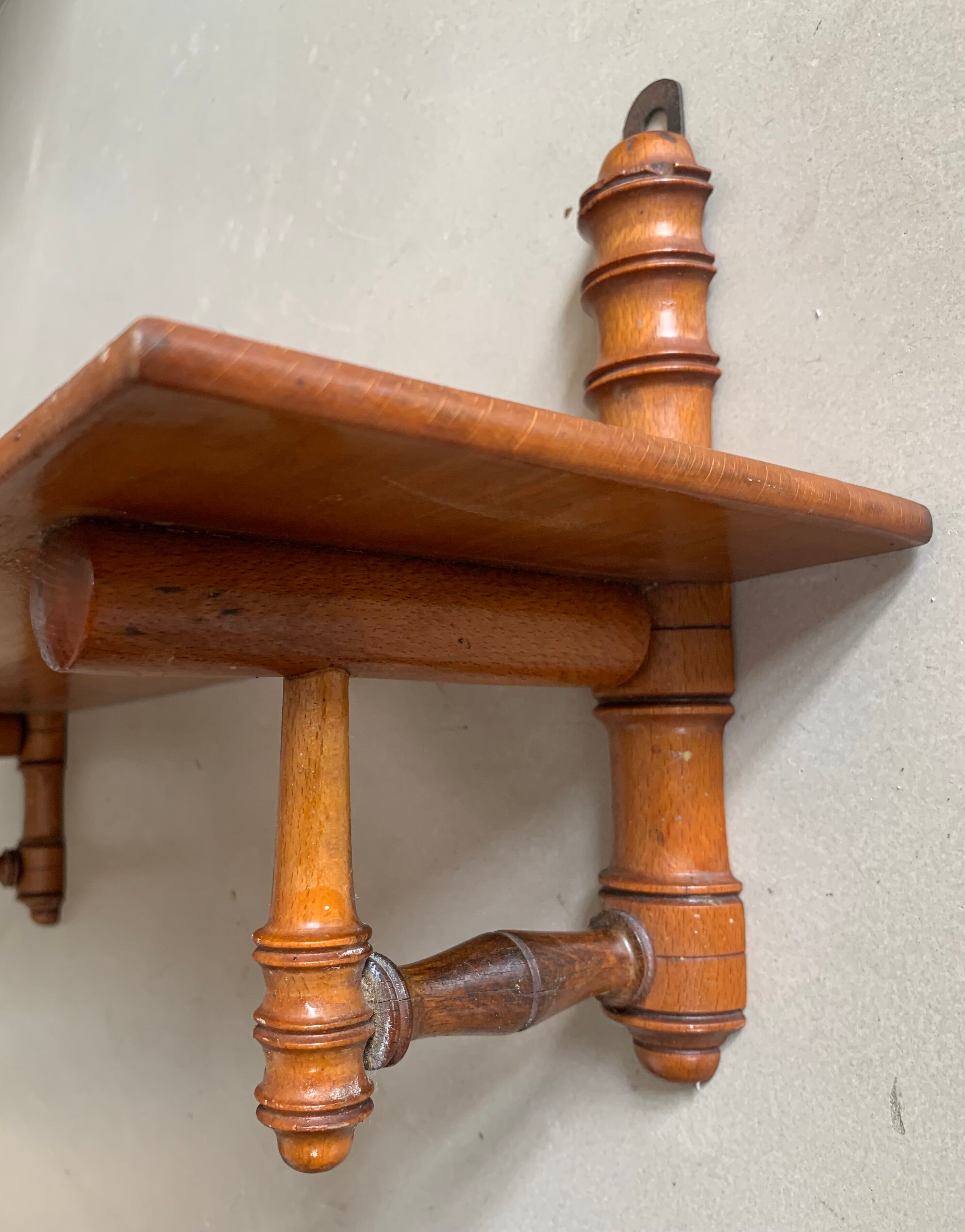 Old wall shelf