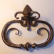 Old knocker XVIIth wide 22.5cm