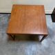 Square high table signed Louis Cane