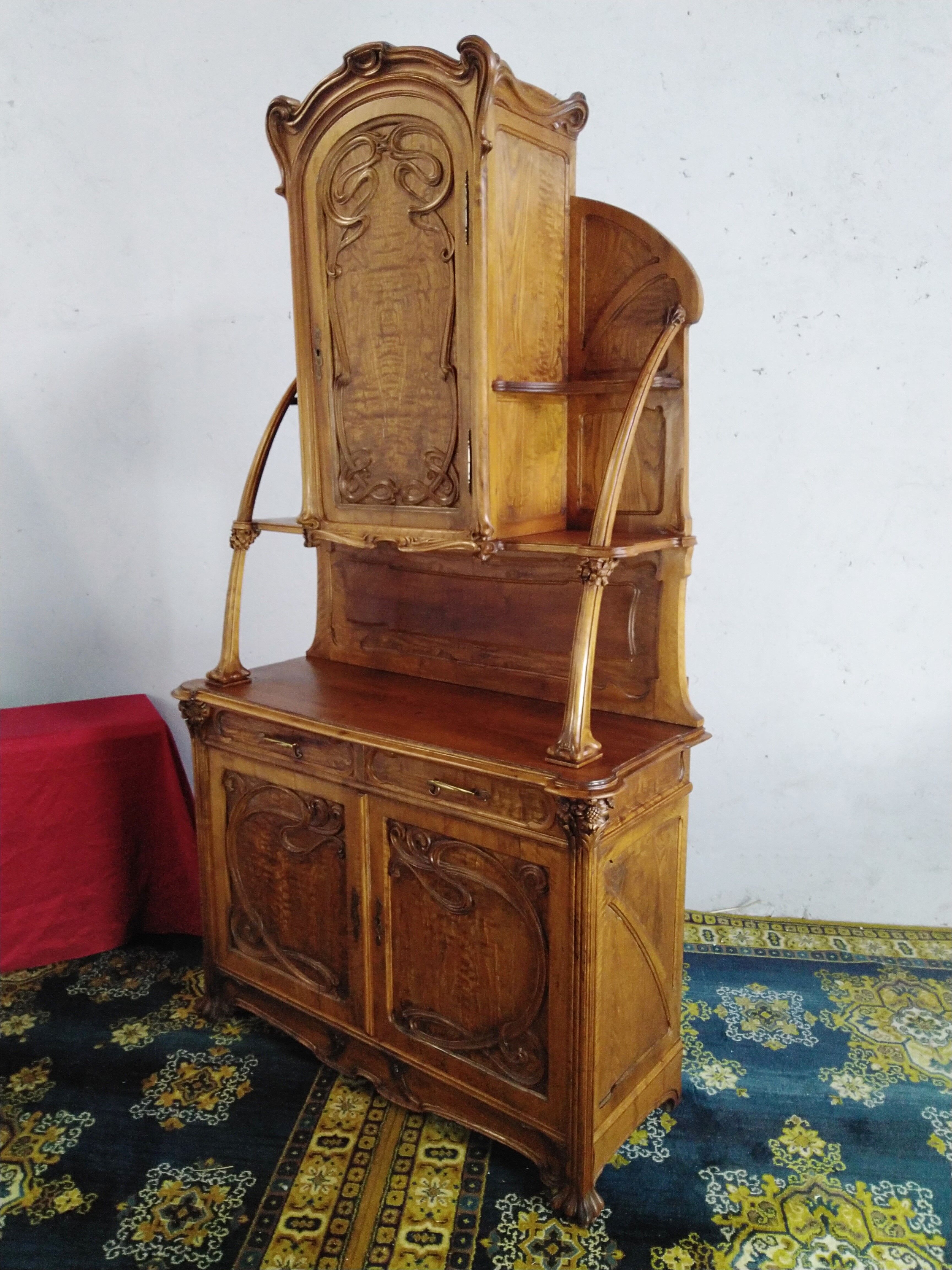 Buffet art nouveau antoine bastet lyon