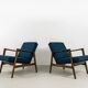 Fauteuil Mid-Century Modern par Sfm, Pologne, années 1960.