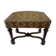 Oak stool / Louis XIV style piano stool