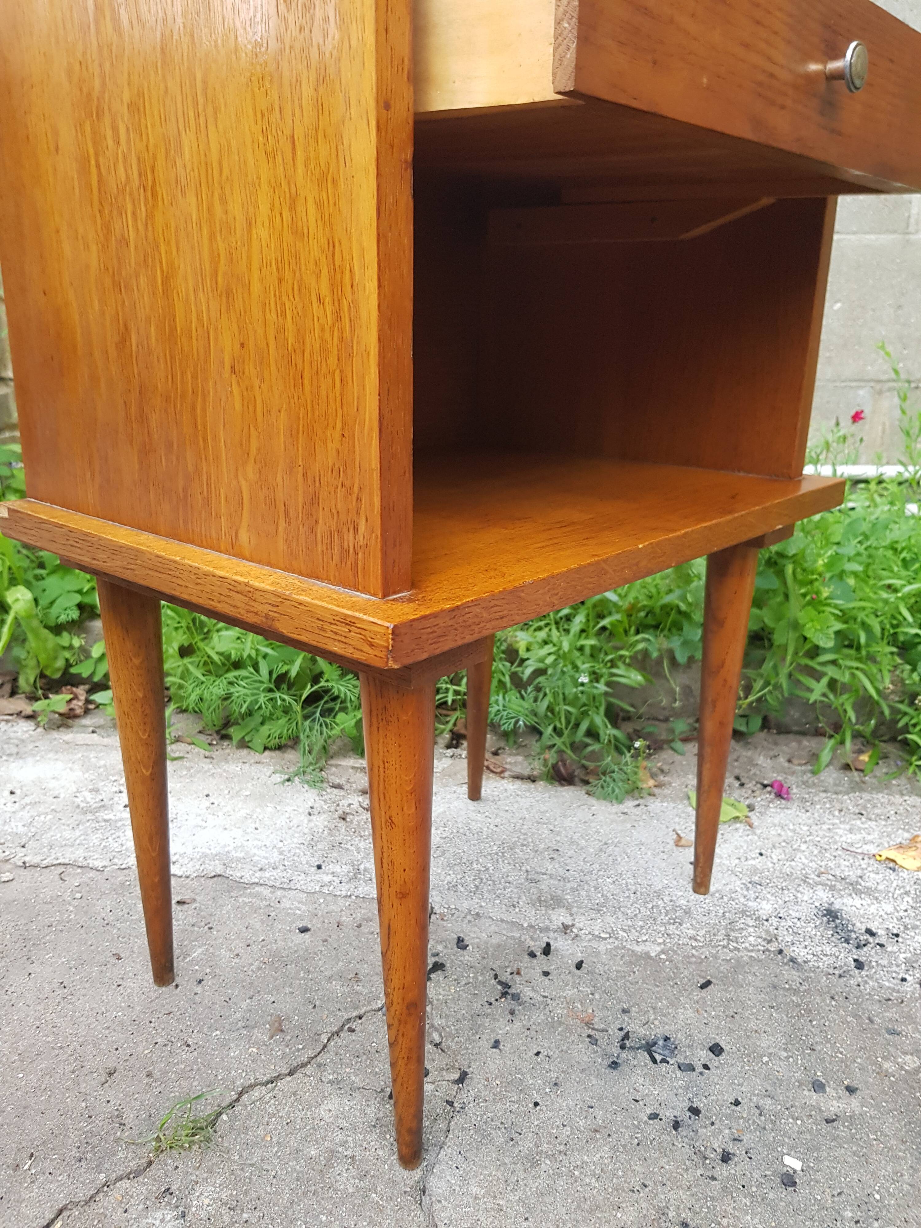 Scandinavian bedside table