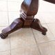 Empire side table in mahogany