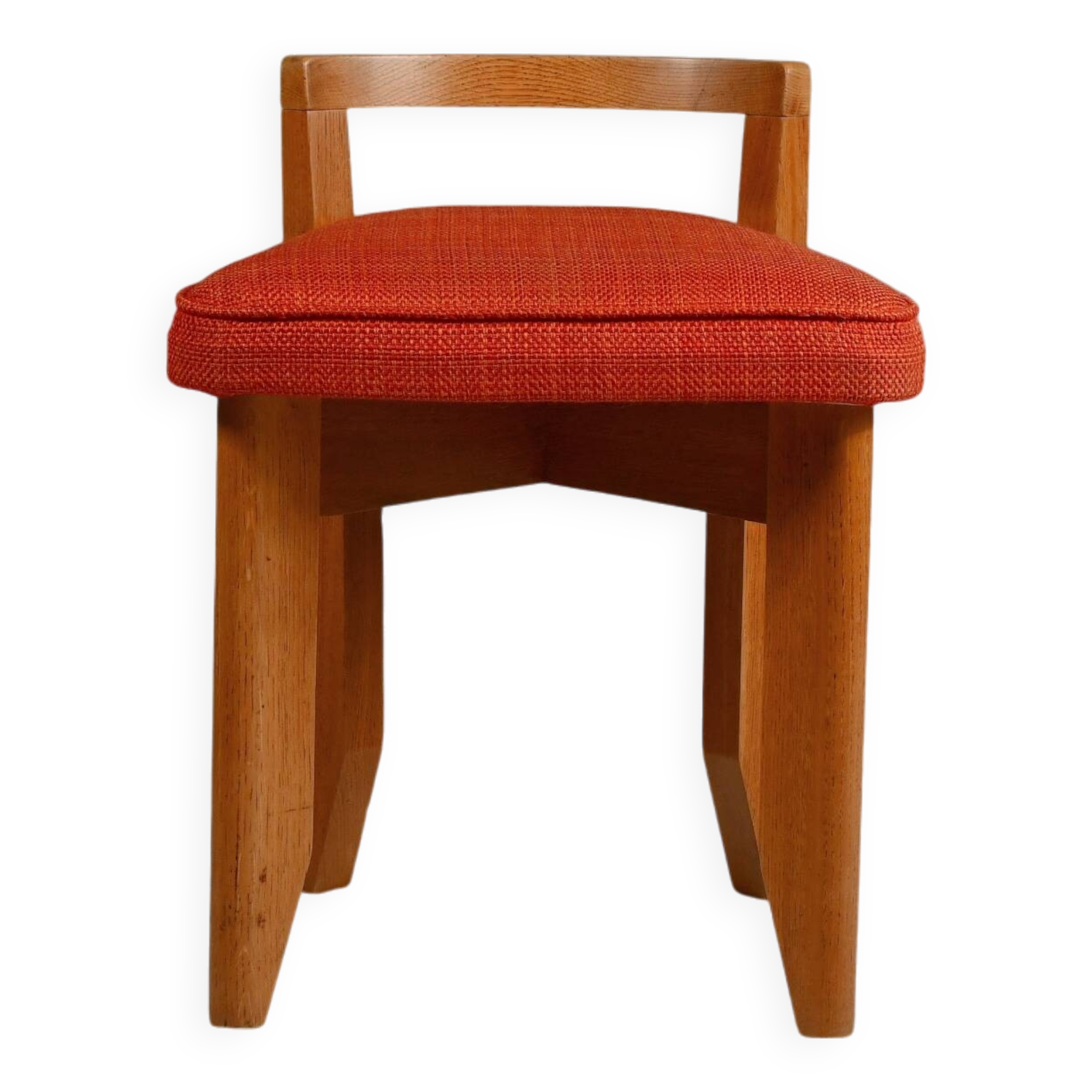 Chaise Boudoir "Rubercrin" de Guillerme et Chambron pour Votre Maison. années 1950