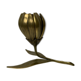 Ashtray flowers on brass stem with 6 removable ashtray petals