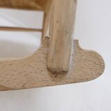 Hans Wegner J16 Rocking chair by Kvist Mobler A/S, Denmark 1970
