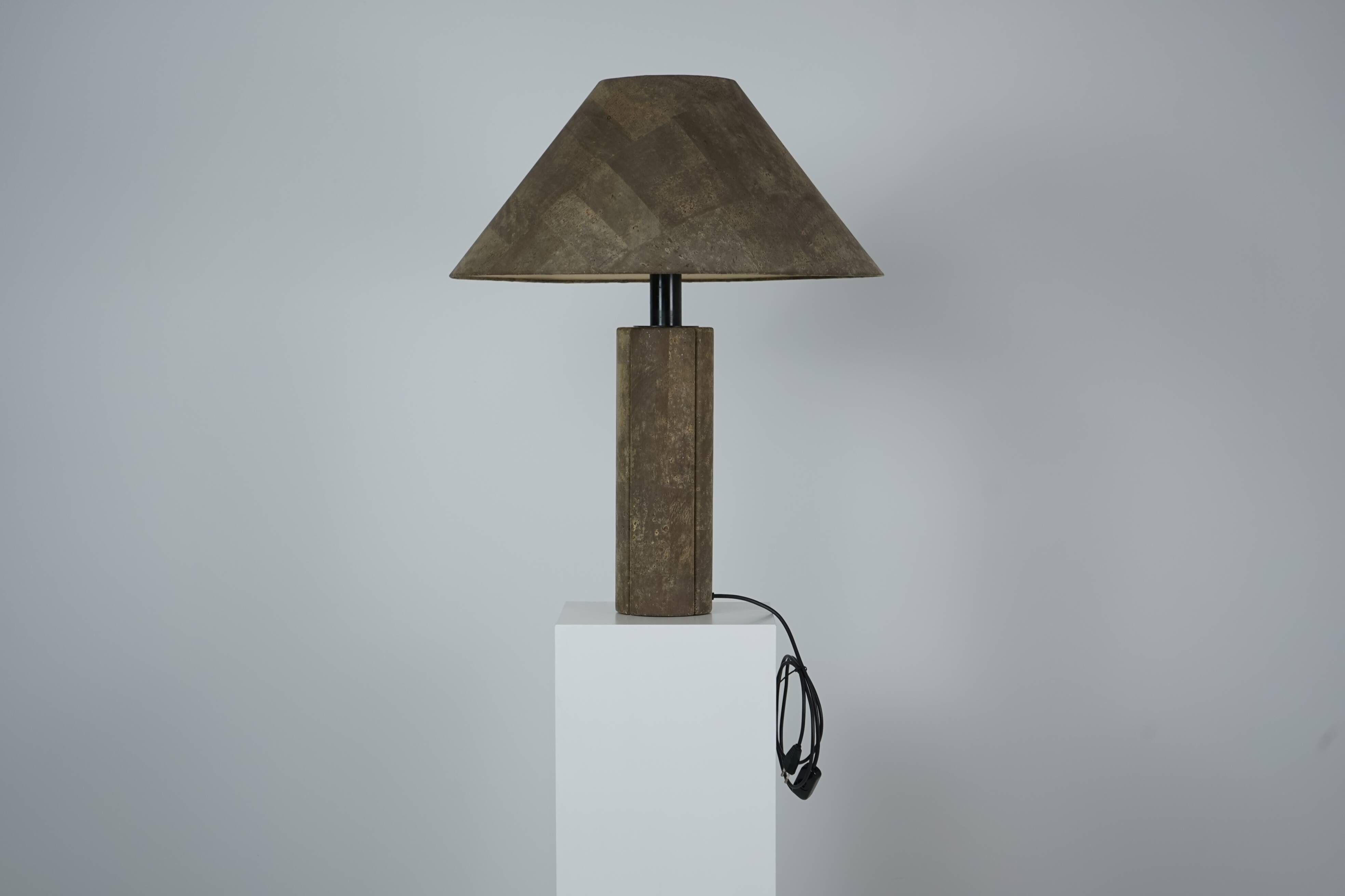 Table Lamp in Cork by Ingo Maurer for Design M