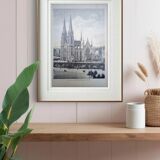 Saint Paul’s Church in Strasbourg, printed in 1897.