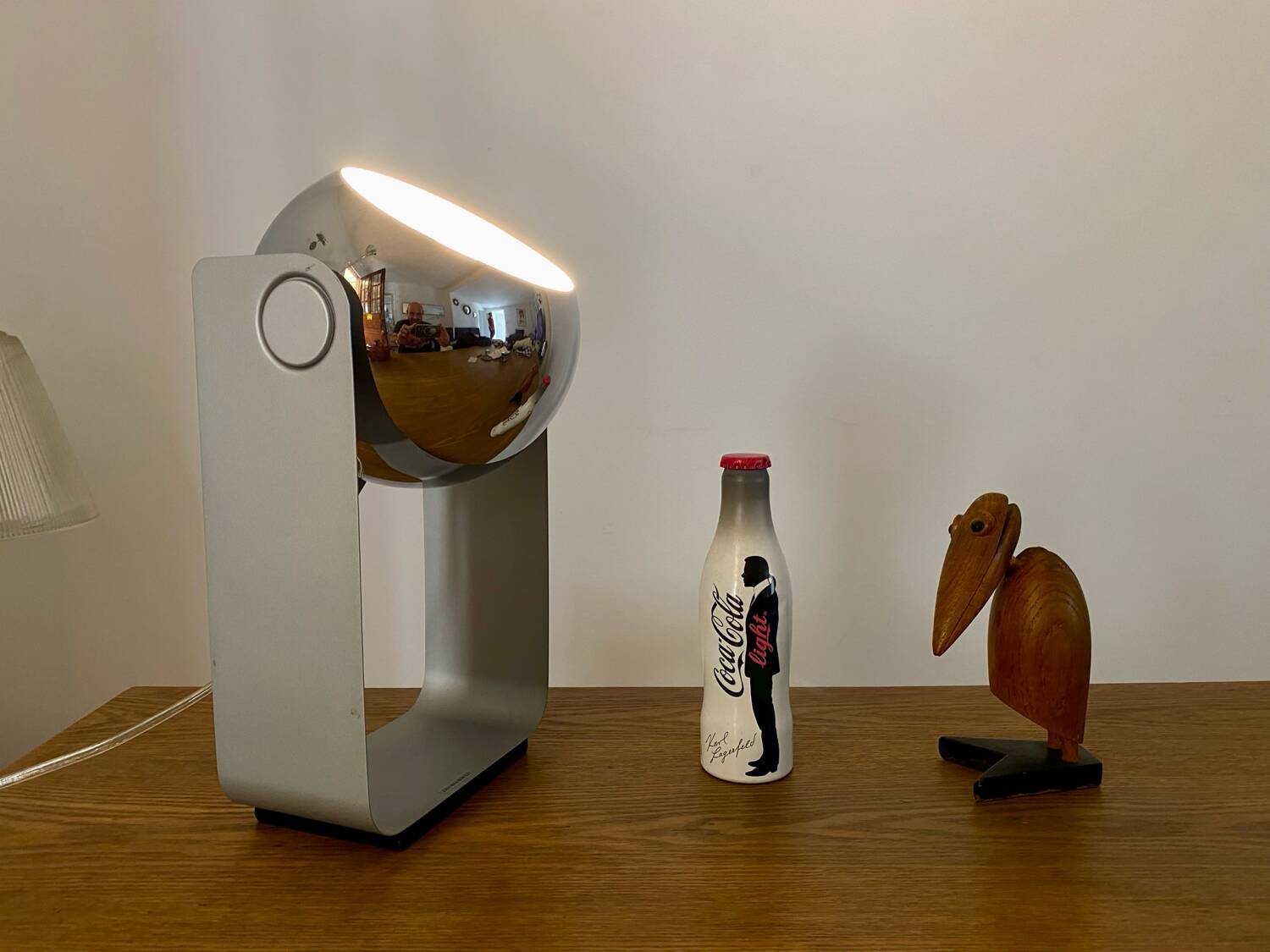 Vintage 90s eyeball desk lamp massive Belgium