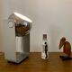 Vintage 90s eyeball desk lamp massive Belgium