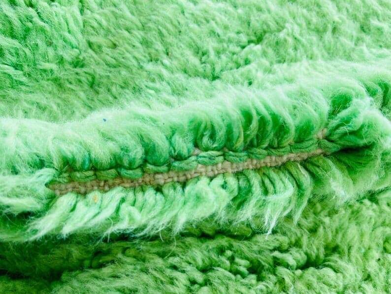 Traditional handmade Beni Ouraine rug, size 150 x 250 cm