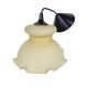 Art Deco style - opaline - goblet lamp - Italy - 1960s