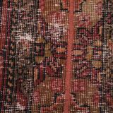 Vintage Turkish Oushak Rug Handwoven 65x407 cm