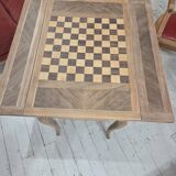 walnut game table