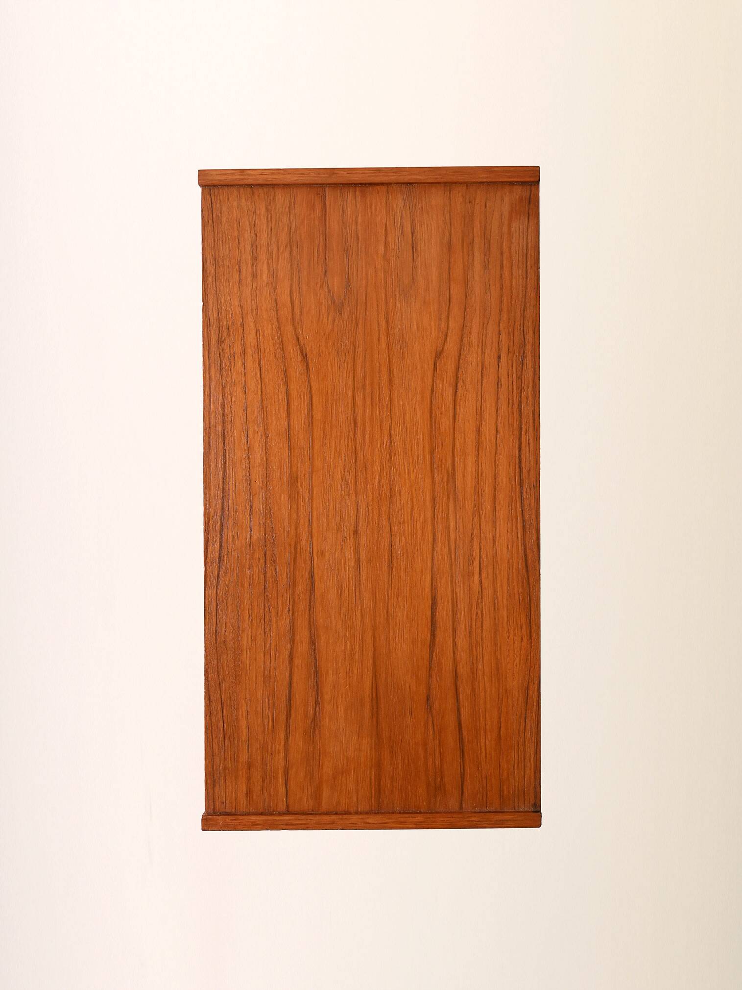 Vintage 1960s nightstand with two drawers