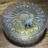 Molded glass ceiling light