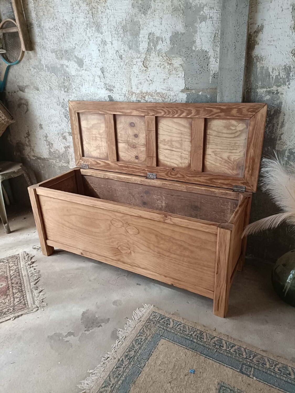 Wooden chest