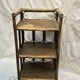 Rattan shelf