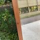 Vintage solid wood mirror 78x133