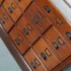 Large Pitch Pine Jewelry Counter/Cabinet, Paris, France, 1930s
