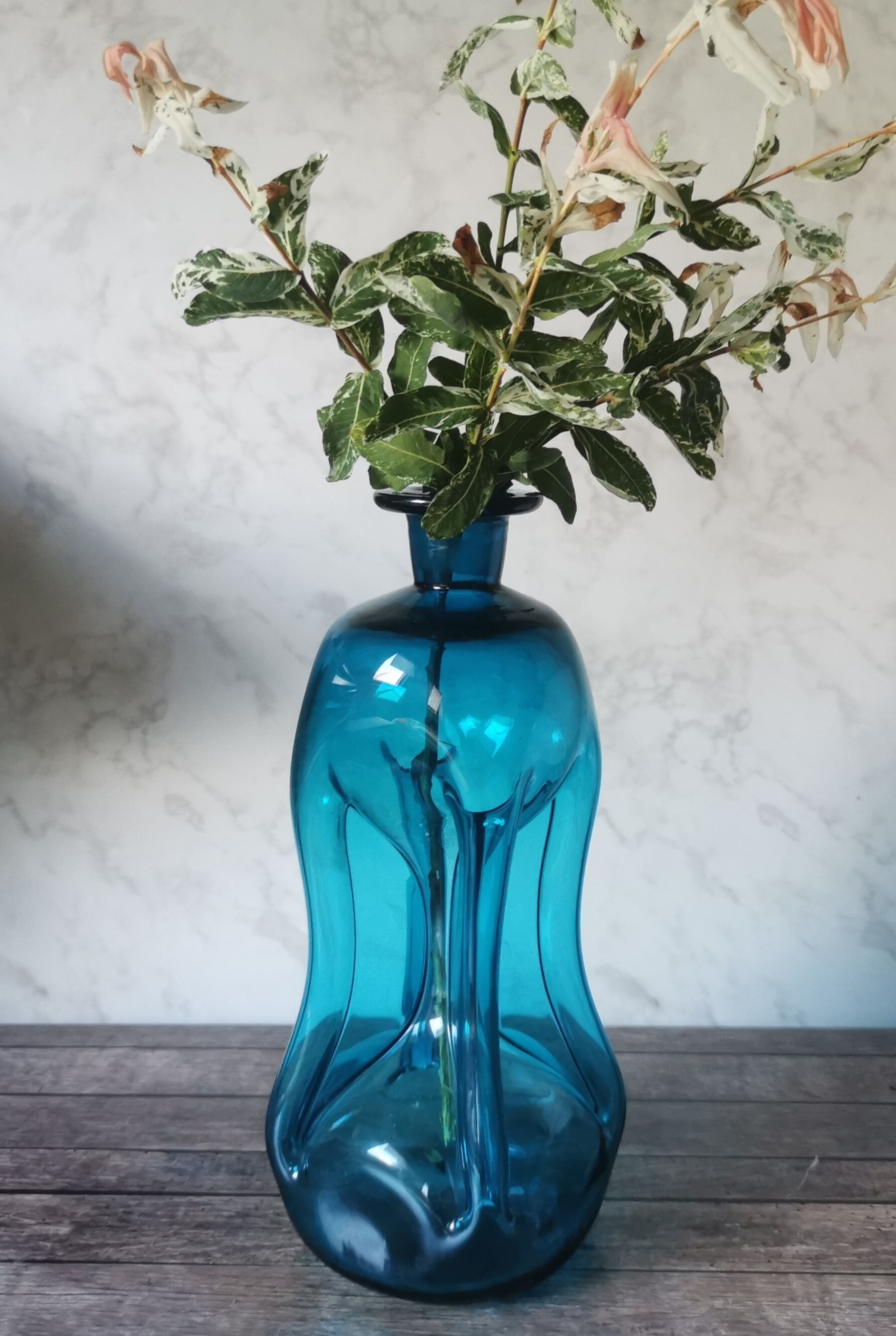holmegaard Copenhagen blue decanter