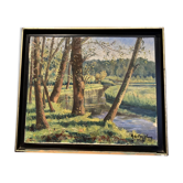 Oil on canvas signed A. de Chanteloup