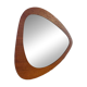 Vintage mirror with teak wood frame, Denmark, 1960s