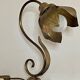 Brass flower lamp