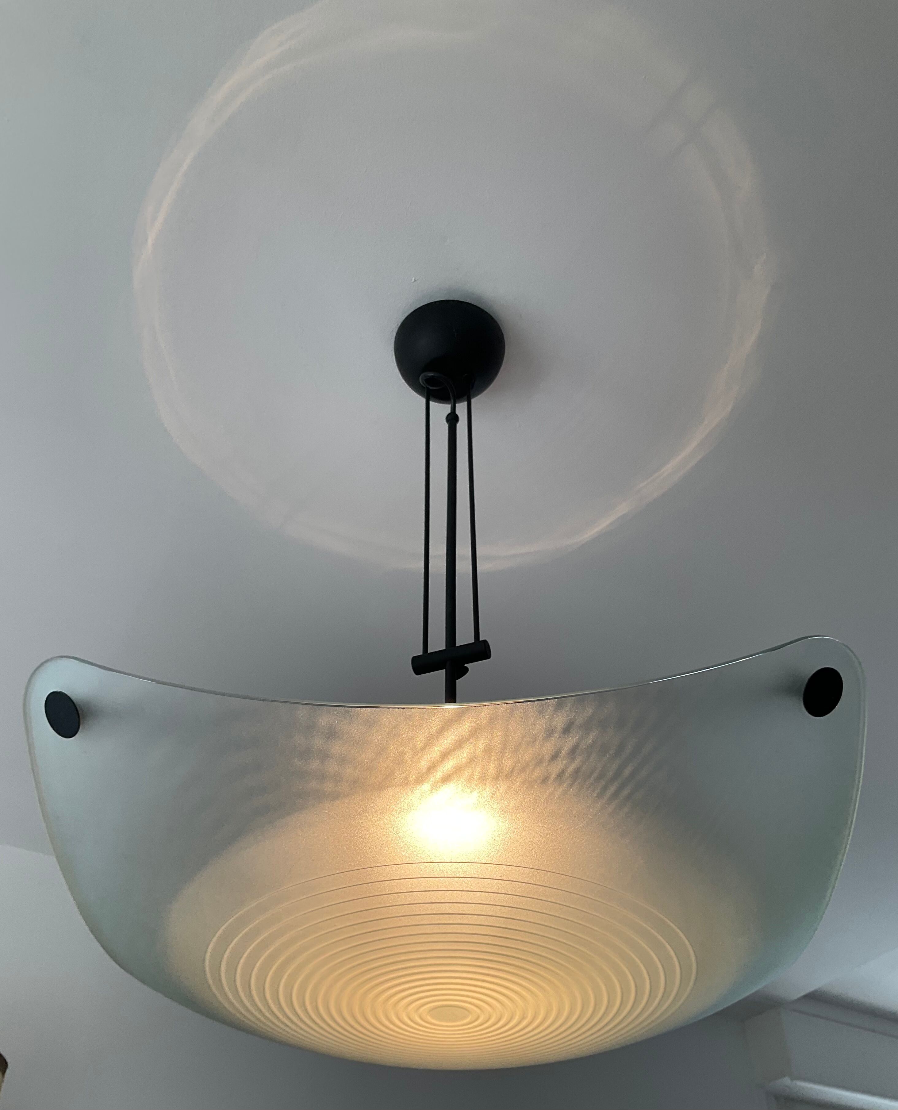 Vintage pendant lamp from the 80s